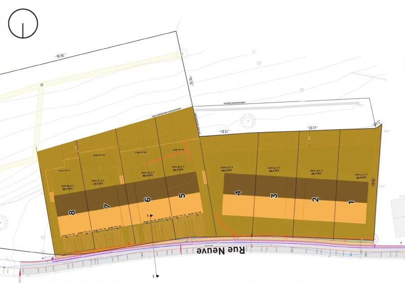 New subdivision with 4 single-family homes in Blaschette - Image #1