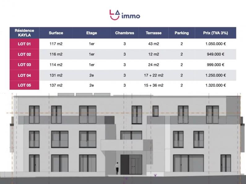 Résidence "KAYLA" avec 2 commerces et 5 appartements - Image #1