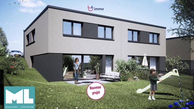 Semi-detached house - Lot 16 - "Am Sprangert II" Estate in Beringen/Mersch - Image #6