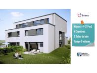 Maison jumelée - Lot 20 - Lotissement "Am Sprangert II" à Beringen/Mersch - Image #1