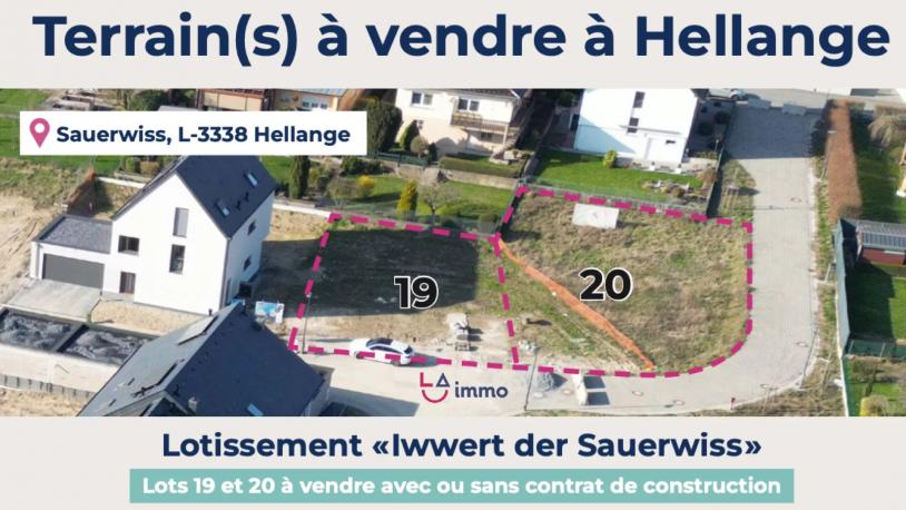 Building plot - Lot 20 "Iwwert Der Sauerwiss" in Hellange - Image #1